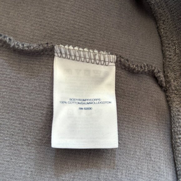 Lands End Mock Neck Pullover 1/4 Zip Mens XL Plaid Gray‎ Sweatshirt Sweater - Picture 6 of 6